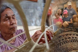 Le village de Phu Vinh est aujourd’hui le plus représentatif de la vannerie en bambou et rotin à Hanoï. Photo: Hà Nam/Nhân Dân