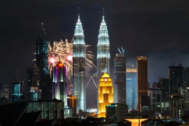 Tours jumelles Petronas à Kuala Lumpur? Photo : Xinhua/VNA 