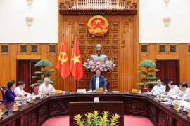 La réunion du Comité permanent du gouvernement et de la Permanence du Parti du gouvernement portant sur plusieurs questions importantes. Photo : baochinhphu.vn