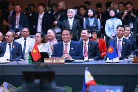 Le Premier ministre Pham Minh Chinh au Sommet commémoratif des 50 ans des relations ASEAN-Nouvelle-Zélande. Photo: VNA