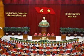 Le 15e Plénum du Parti communiste du Vietnam à Hanoï. Photo : VNA