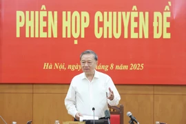 Le secrétaire général du Parti communiste du Vietnam, Tô Lâm. Photo : VNA