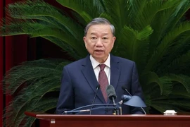 Le secrétaire général du Parti Tô Lam. Photo : VNA