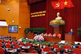 Le 12e Plénum du Comité central du Parti communiste du Vietnam (13e mandat) s’est tenue les 18 et 19 juillet 2025 à Hanoï. Photo : VNA