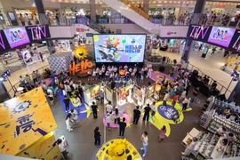 L'événement "Hello Helio" s'est déroulé le 30 mai à Aeon Mall Tân Phú Celadon àHô Chi Minh-Ville.
