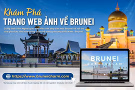 Le site web dédié à la promotion de Brunei, accessible à l’adresse Bruneicharm.com. Photo : VNA