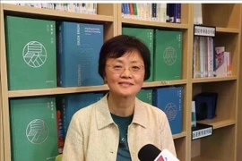 Mme Sun Wenbin, directrice de l'Institut des annales de Hong Kong. Photo : VNA