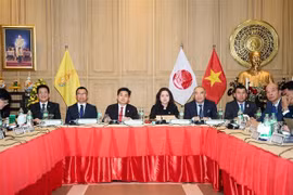 Forum de connexion commerciale et touristique Vietnam - Thaïlande - Japon. Photo : VNA