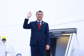 Le Premier ministre Le Minh Hung termine sa visite de travail en Russie. Photo : VNA