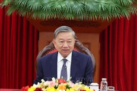 Le secrétaire général du Parti Vietnam To Lam. Photo : VNA