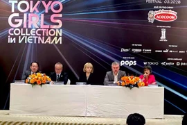 Un point de presse sur l'organisation de Tokyo Girls Collection Vietnam 2026. Photo : sggp