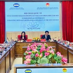 Colloque scientifique international intitulé « Rehausser la diplomatie multilatérale du Vietnam dans la nouvelle conjoncture ». Photo: VNA