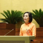 La vice-présidente de l’Assemblée nationale, Nguyên Thi Thanh. Photo: VNA