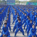 Démonstration massive et spectaculaire du Vovinam à Hô Chi Minh-Ville. Photo: VNA