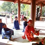 La fête du nouveau riz de l’ethnie Muong. Photo. VNA