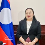 L’ambassadrice du Laos au Vietnam, Khamphao Ernthavanh. Photo: VNA