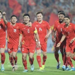 L’équipe nationale masculine du Vietnam. Photo: VNA