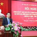 Nguyen Quang Tuan, vice-président permanent du Conseil populaire municipal et vice-président de la Commission électorale de la ville de Hue. Photo: VNA