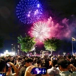 Hô Chi Minh-Ville prévoit six sites de feux d’artifice pour célébrer le Nouvel An 2026. Photo: VNA