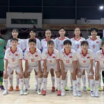 L’équipe nationale féminine vietnamienne de futsal. Photo. VFF