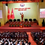 Le 14e Congrès national du Parti. Photo: VNA