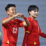 Les joueuses vietnamiennes. Photo: laodong.vn
