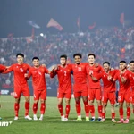 L’équipe nationale masculine de football du Vietnam. Photo: VietnamPlus