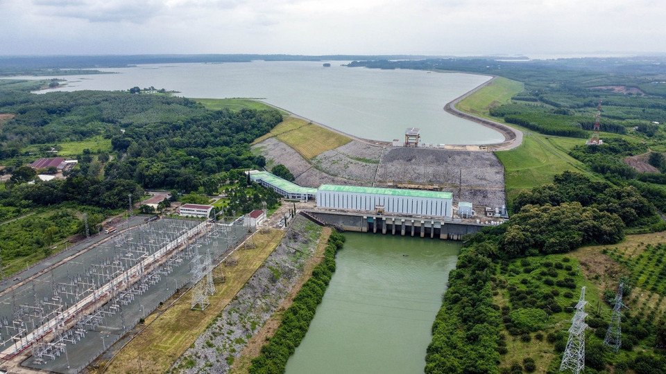 La centrale hydroélectrique de Tri An a été construite sur la rivière Dong Nai.