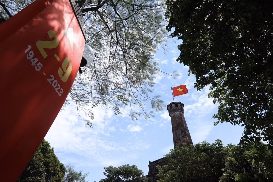 La Tour du drapeau de Hanoï, symbole historique de la capitale. Photo : Minh Quyet - VNA