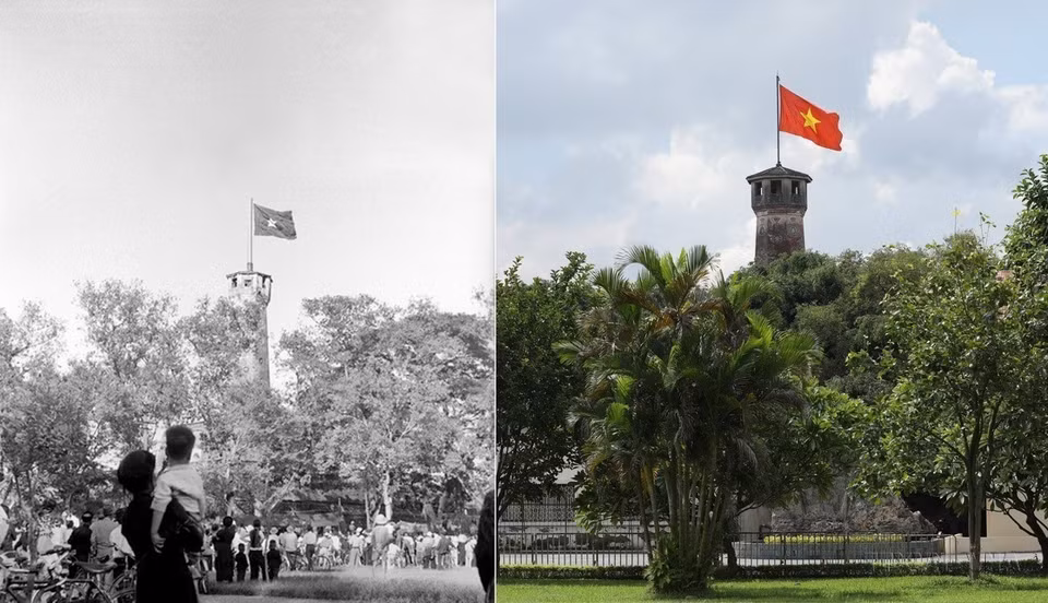 Depuis plus de 200 ans, la Tour du drapeau de Hanoï a résisté aux ravages du temps et des guerres. Elle demeure un témoin de l’histoire, un symbole de gloire et de fierté aussi bien pour la capitale que pour l’ensemble du pays. Photo : VNA