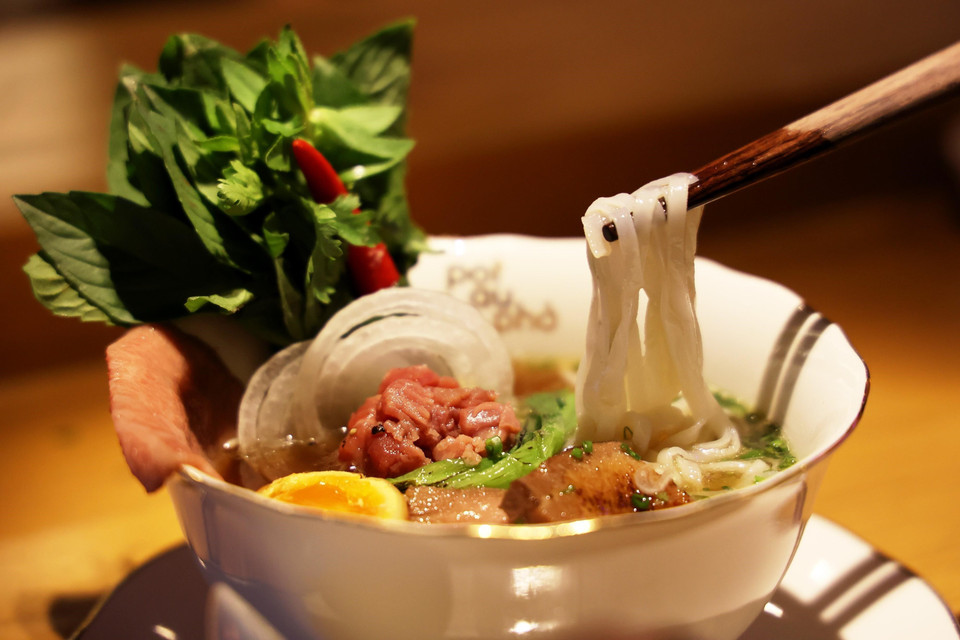 Le Pho, une spécialité du Pot Au Pho. Photo : VNA