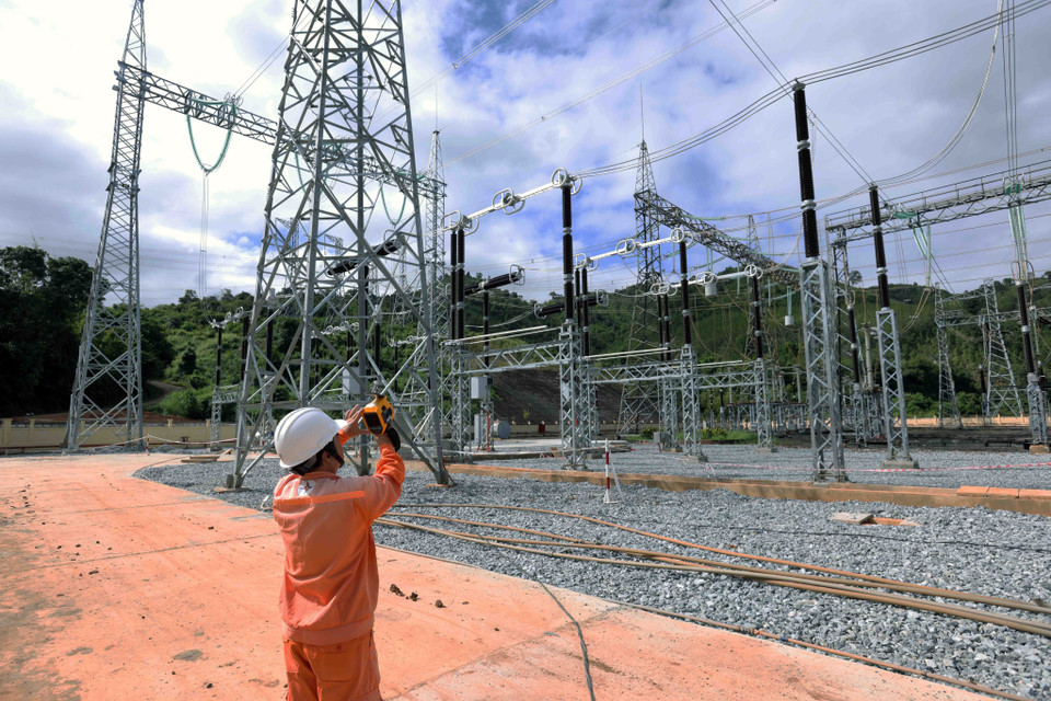 La station de transformation 500KV.