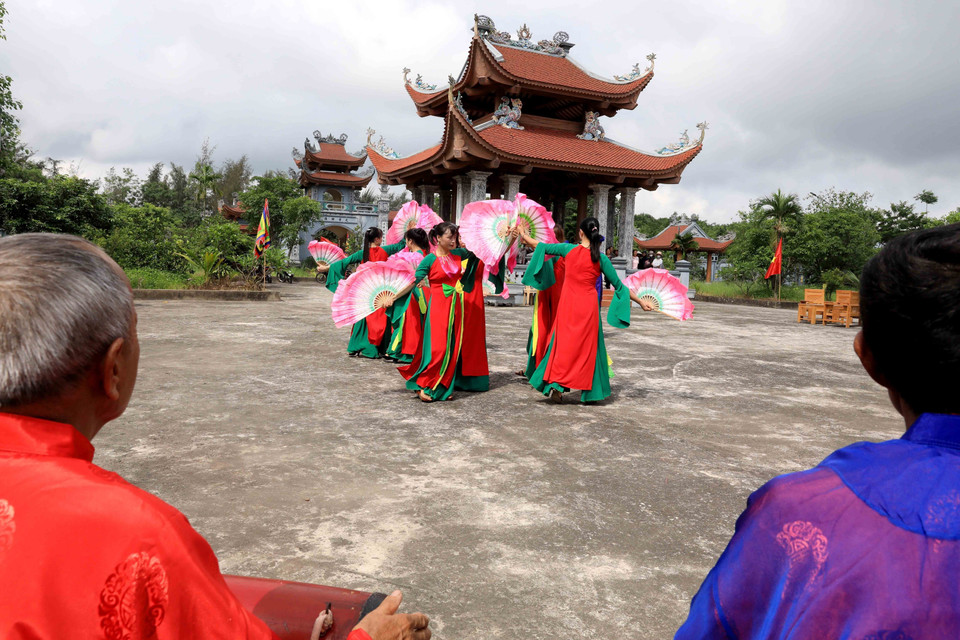 Le "Chèo" a un rôle essentiel dans les activités culturelles communautaires à Thai Binh. Photo : VNA