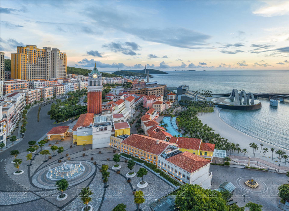 Sunset Town est située au sud de l'île de Phu Quoc. Photo : archives de Sun Group