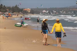 Plage de Mui Ne, province de Binh Thuan. Photo: VNA