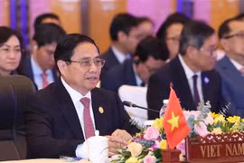 Le Premier ministre Pham Minh Chinh lors du 10e Sommet de l’ACMECS.