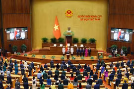 Le président Luong Cuong prête serment 