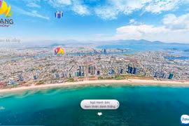 Application « Một chạm đến Đà Nẵng » - Danang FantastiCity sur vr360.danangfantasticity.com. Photo: toquoc.vn
