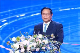 Le Premier ministre Pham Minh Chinh lors de l'événement. Photo: VNA