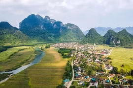 Village touristique de Tan Hoa, district de Minh Hoa, province de Quang Binh.