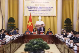 Décret du président du Vietnam sur deux lois adoptées par l'Assemblée nationale