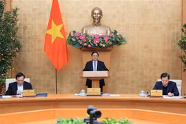 Le PM Pham Minh Chinh préside la réunion gouvernementale en février