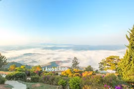 Là-haut, sur la montagne Langbiang