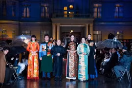 Ouverture de la semaine de l'"Ao dai" du Vietnam à Fukuoka, au Japon