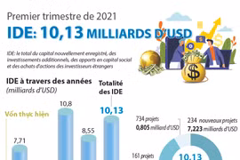 IDE : 10,13 milliards de dollars investis en trois mois 