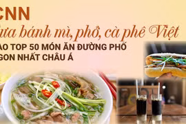 Le banh mi, le café et le pho vietnamiens parmi les meilleurs plats de rue en Asie 