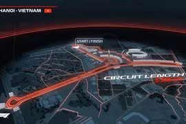 Les billets de la course de Formule 1 à Hanoï sont en vente