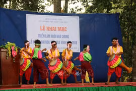 Les Khmers de la province de Tra Vinh célèbrent la fête Ok Om Bok