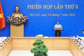 Réunion sur la mise en œuvre des engagements du Vietnam lors de la COP26