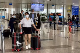 Réouverture au tourisme international: Noi Bai accueille le premier vol de touristes étrangers